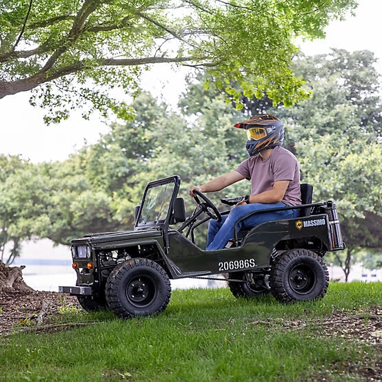 125cc Mini Jeep | Willys Edition | 3-Speed | Off Road | Gasoline Engine