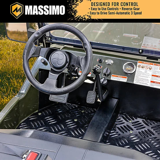 125cc Mini Jeep | Willys Edition | 3-Speed | Off Road | Gasoline Engine