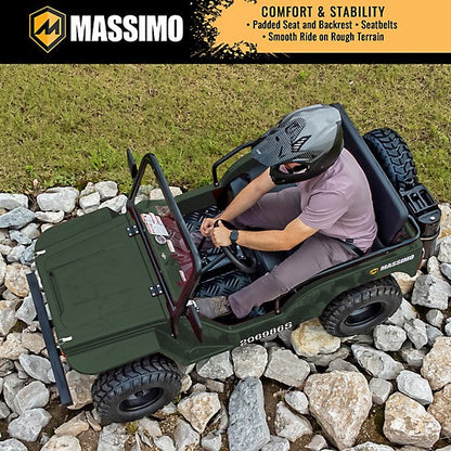 125cc Mini Jeep | Willys Edition | 3-Speed | Off Road | Gasoline Engine