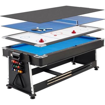 Air Hockey/Tennis/Dinning Table 4 in 1 Pool Table