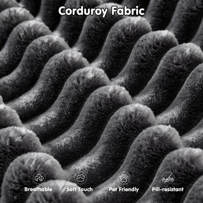 104" / 265CM L-Shape Modular Couch with Chaise, No Assembly Required