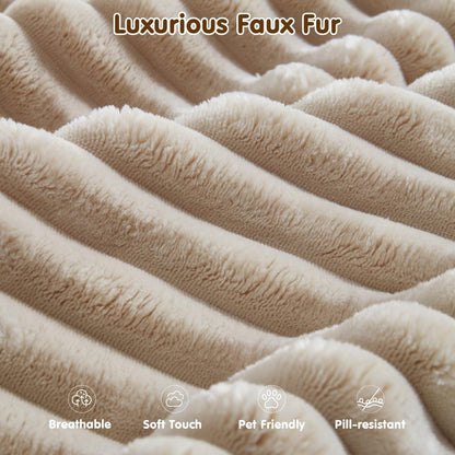 104" / 265CM L-Shape Modular Couch with Chaise, No Assembly Required