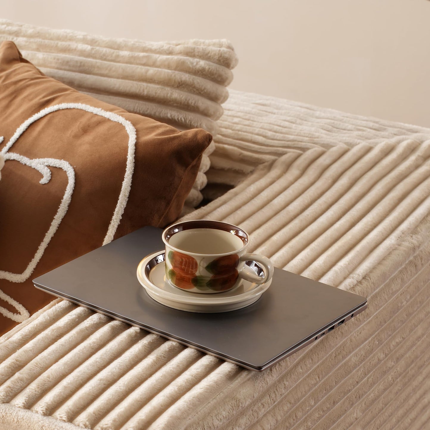 104" / 265CM L-Shape Modular Couch with Chaise, No Assembly Required