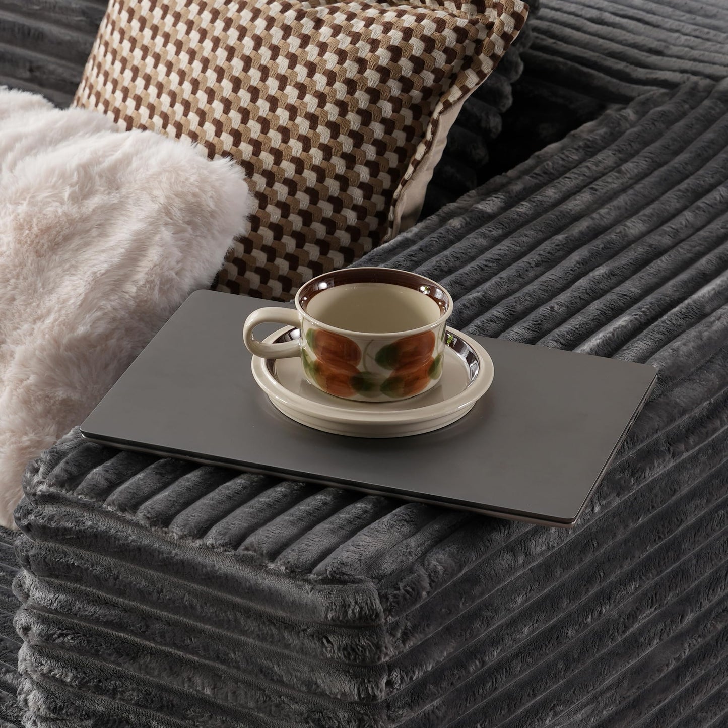 104" / 265CM L-Shape Modular Couch with Chaise, No Assembly Required