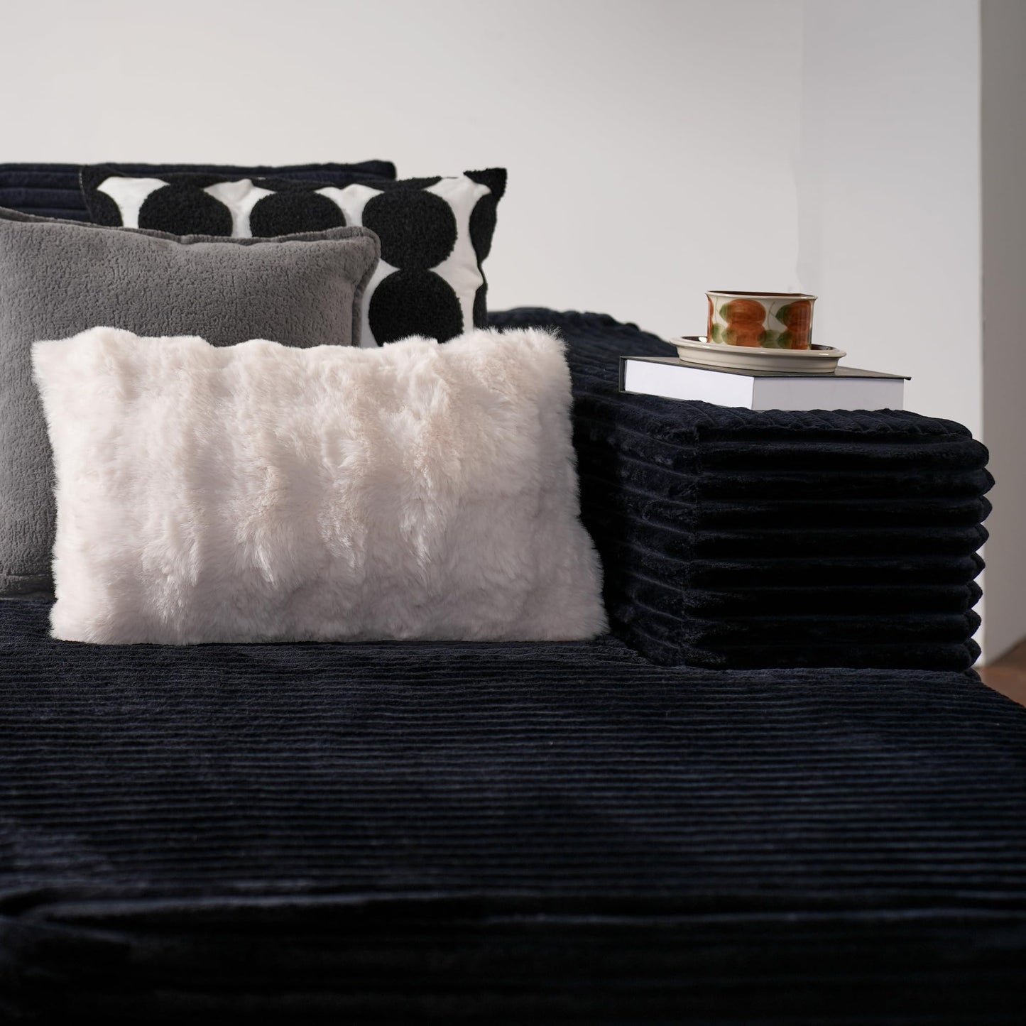 104" / 265CM L-Shape Modular Couch with Chaise, No Assembly Required