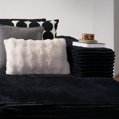 104" / 265CM L-Shape Modular Couch with Chaise, No Assembly Required