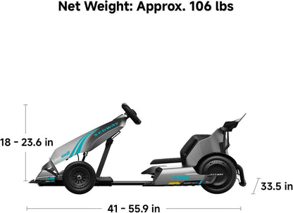 Go-Kart Pro 2 Plus Smart with Helmet